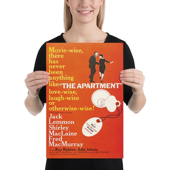 アパートの鍵貸します (1960) ヴィンテージ映画ポスター - Etsy 日本