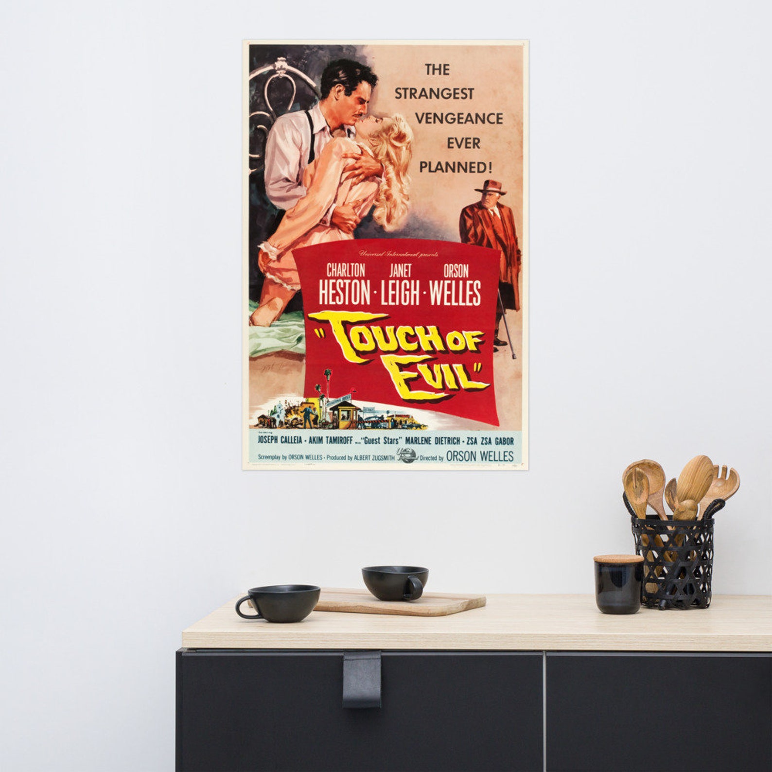 Touch of Evil 1958 Vintage Movie Poster - Etsy