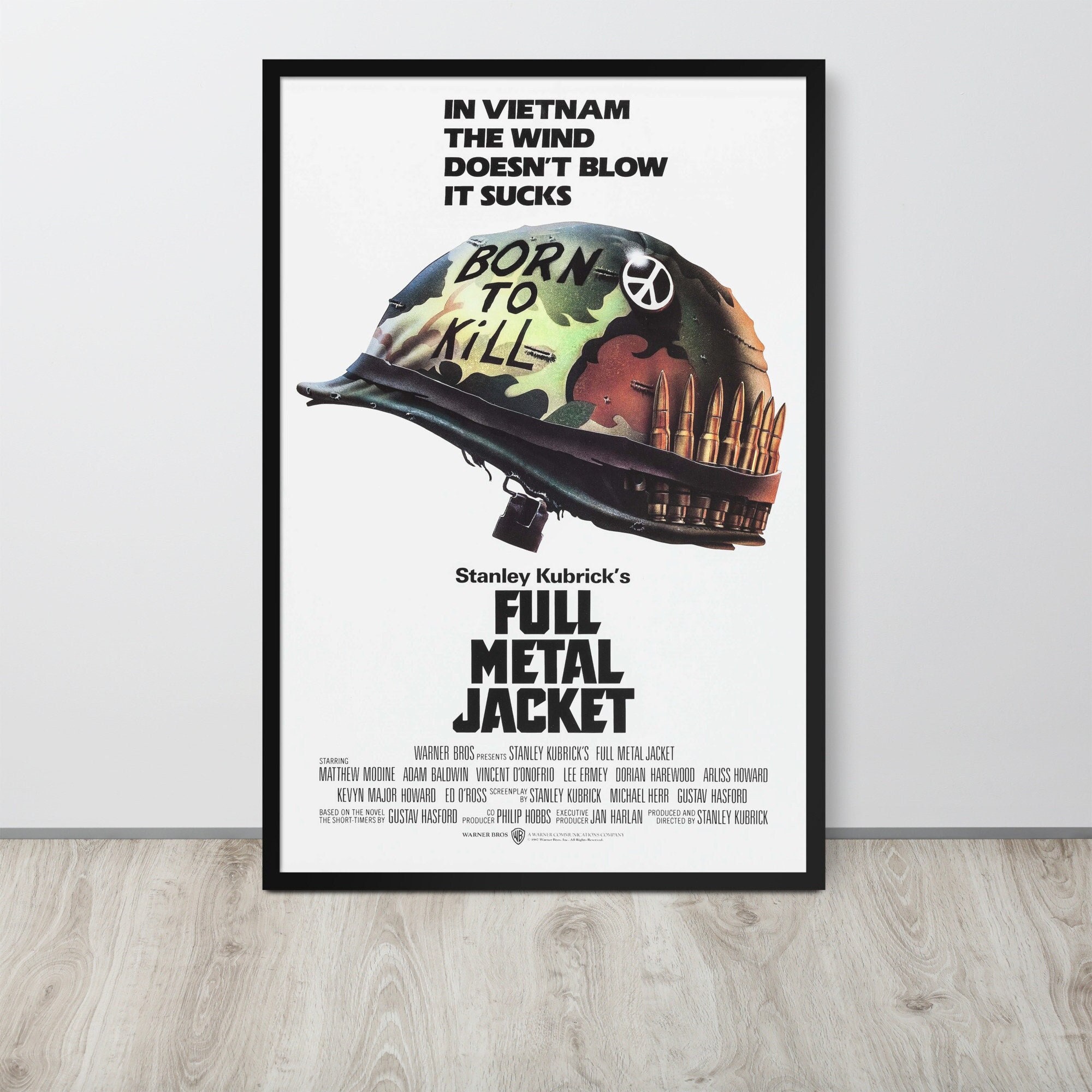 Tidligere Faktura tavle Full Metal Jacket 1987 Vintage Movie Poster - Etsy Sweden