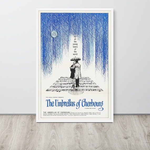 Los paraguas de 1964 Cartel de película vintage - Etsy España