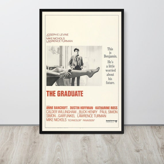 The Graduate 1967 Vintage Movie Poster Etsy Finland