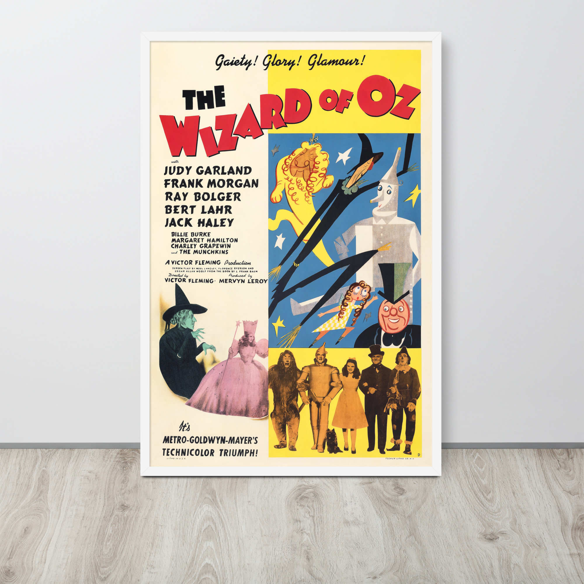 The Wizard of Oz (1939) Vintage Movie Poster - Etsy