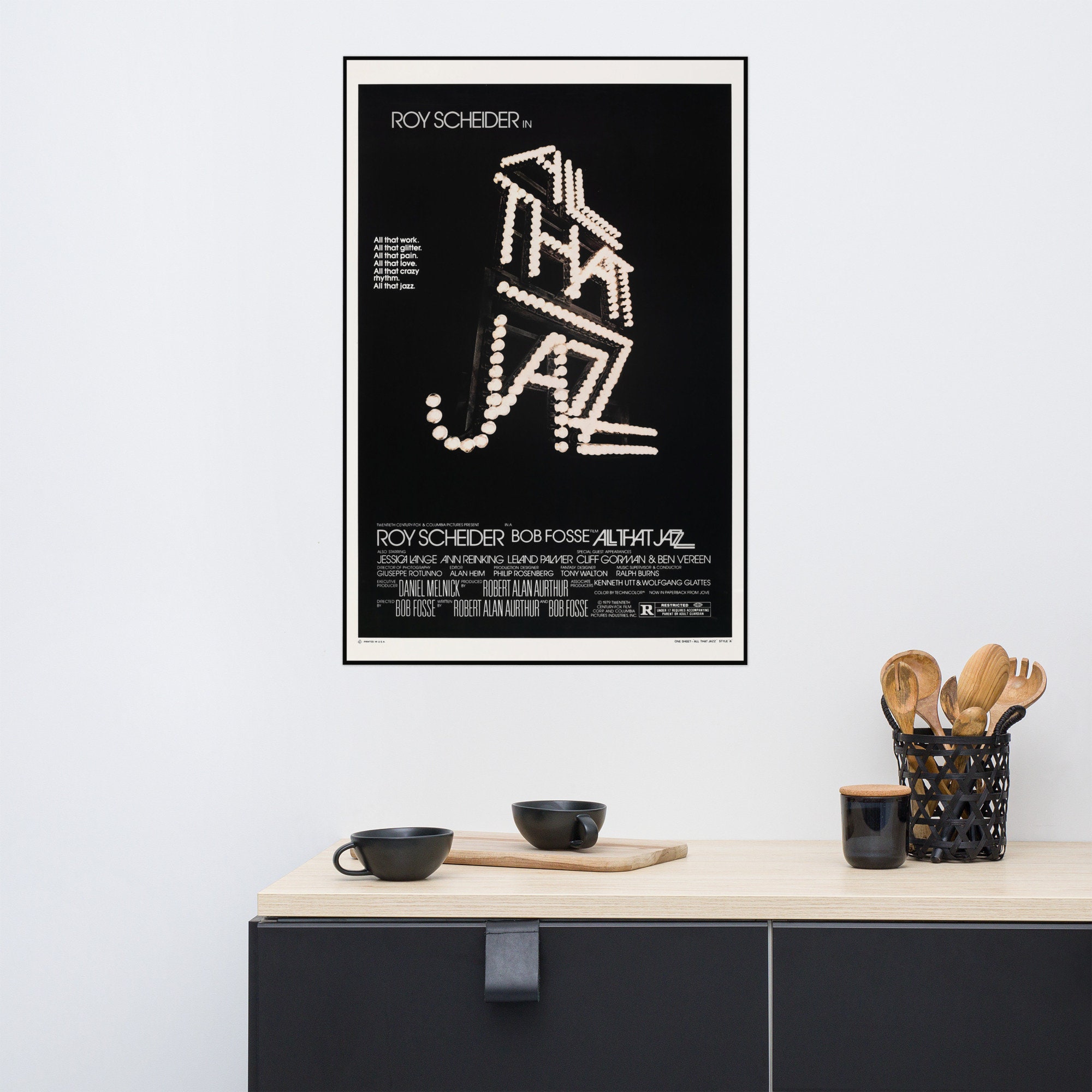 All That Jazz 1979 Vintage Movie Poster Etsy