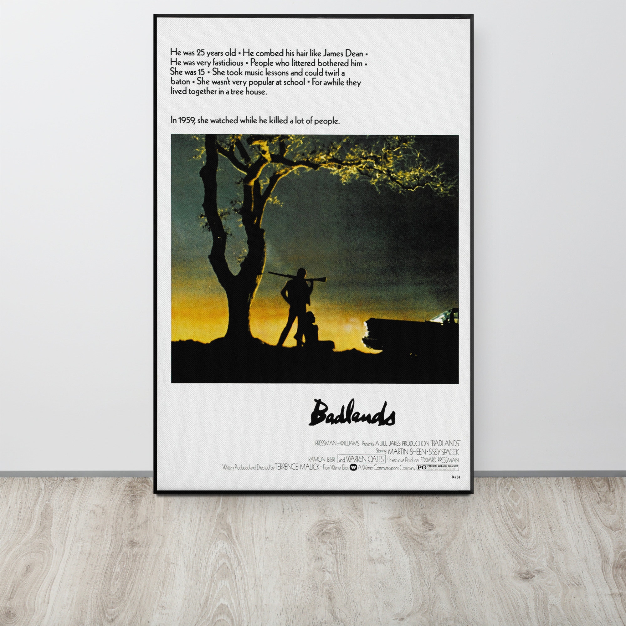 バッドランド (1973) ヴィンテージ映画ポスター - Etsy 日本 バッドランド (1973) ヴィンテージ映画ポスター - Etsy 日本