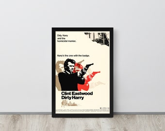 映画ポスター　バツ&デリー Amazon.co.jp: Dirty Harry映画ポスター27 x 40インチ – 69 cm x