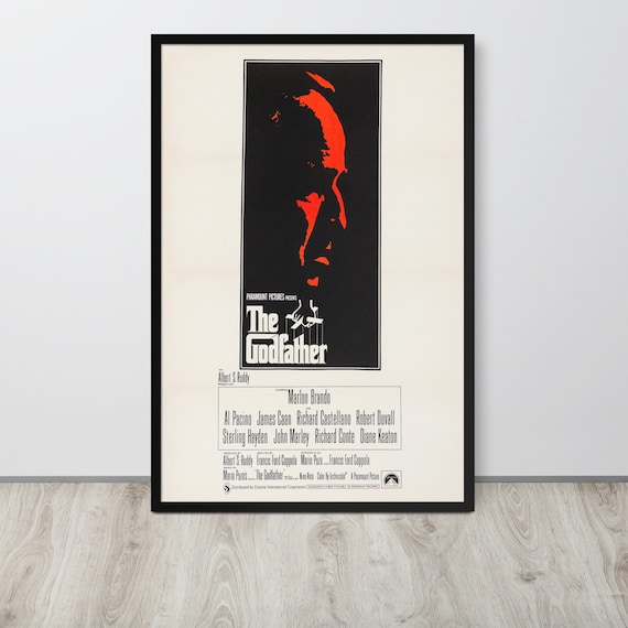 The Godfather (1972) Vintage Movie Poster