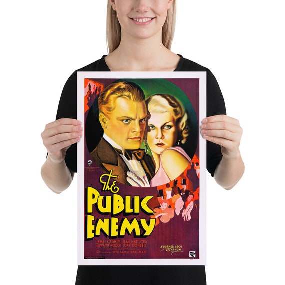 大人女性の Public The Enemy Etsy - Poster Movie Vintage (1931) 洋楽
