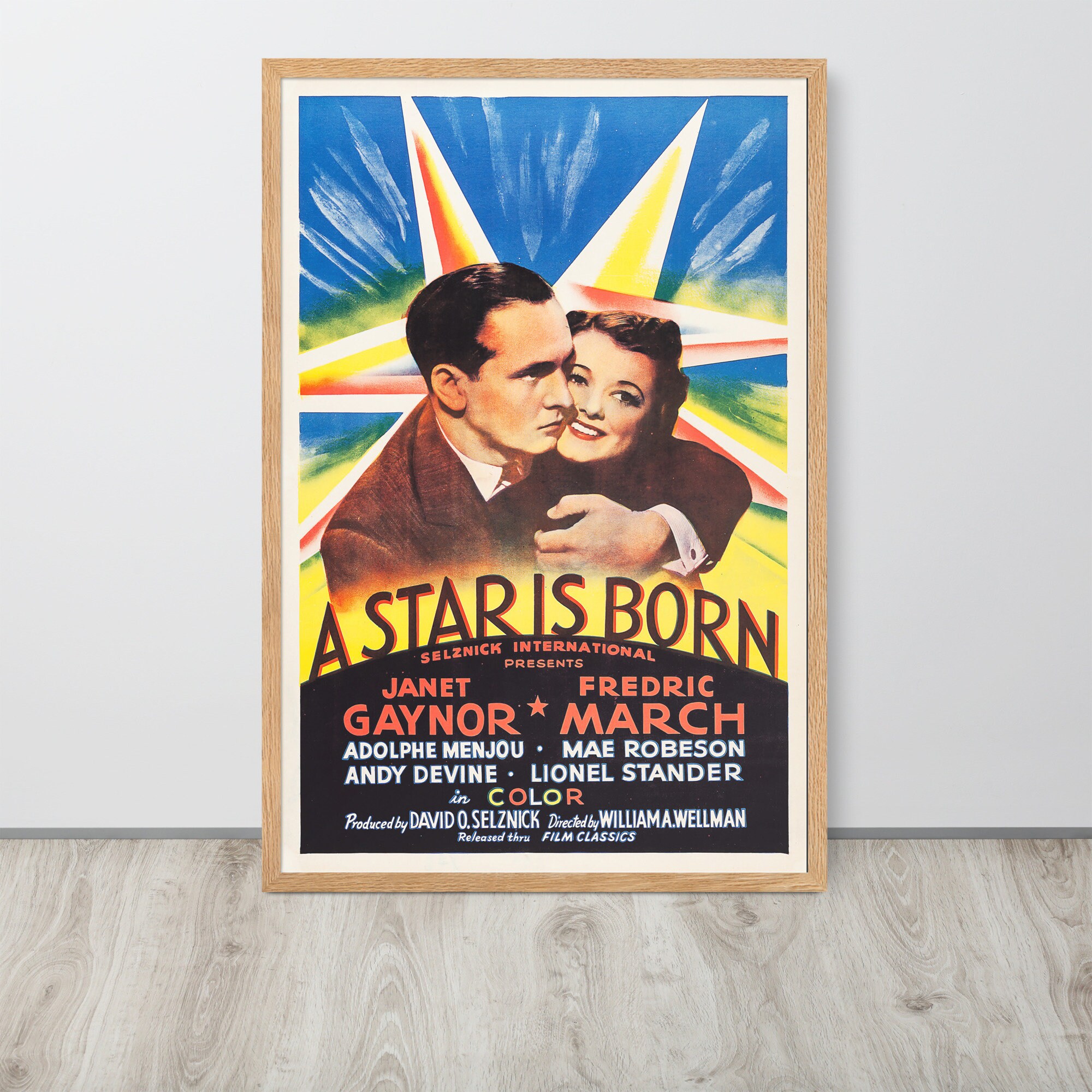 “A STAR IS BORN” Original British Quad Poster - Movie Poster main image 0