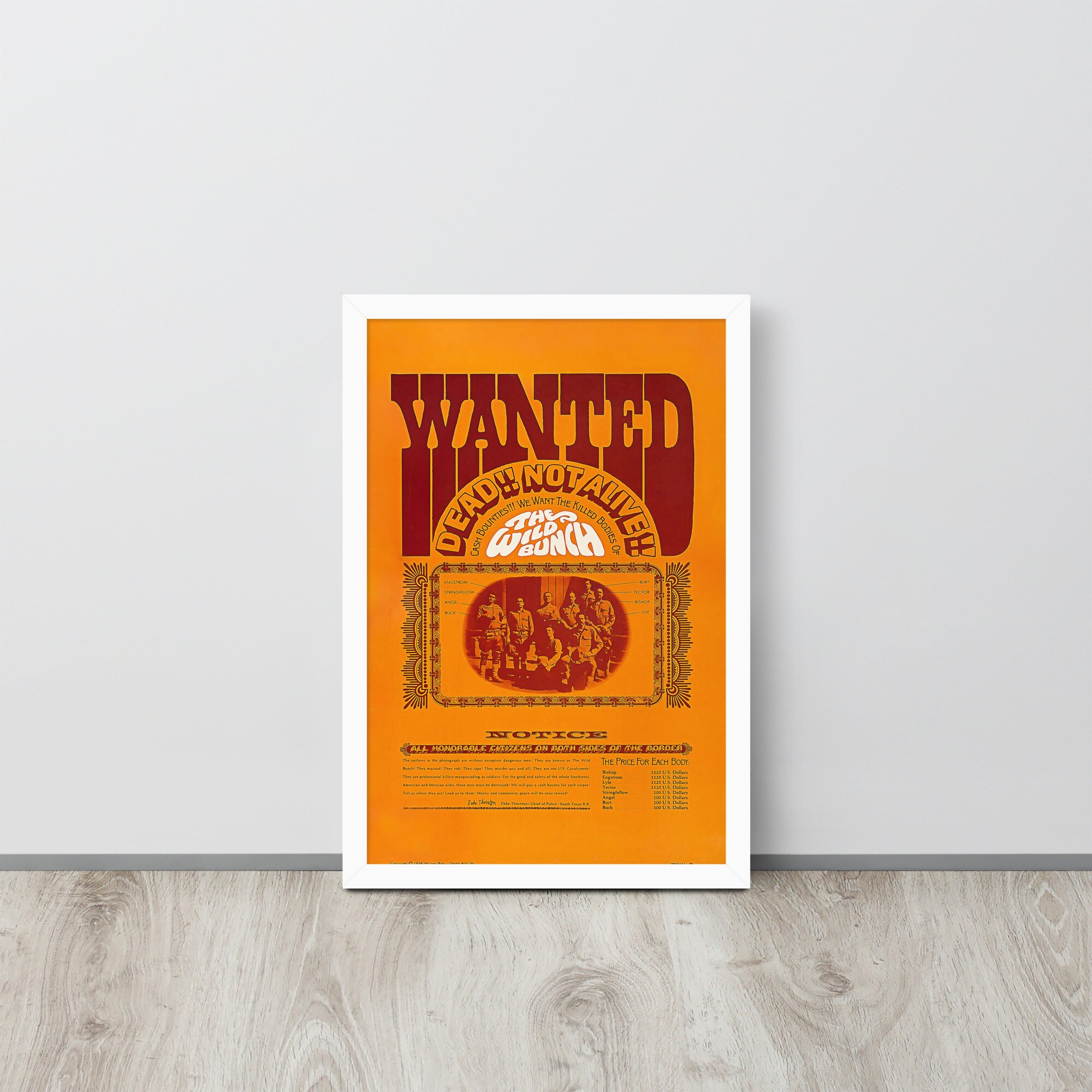 The Wild Bunch 1969 Vintage Movie Poster - Etsy