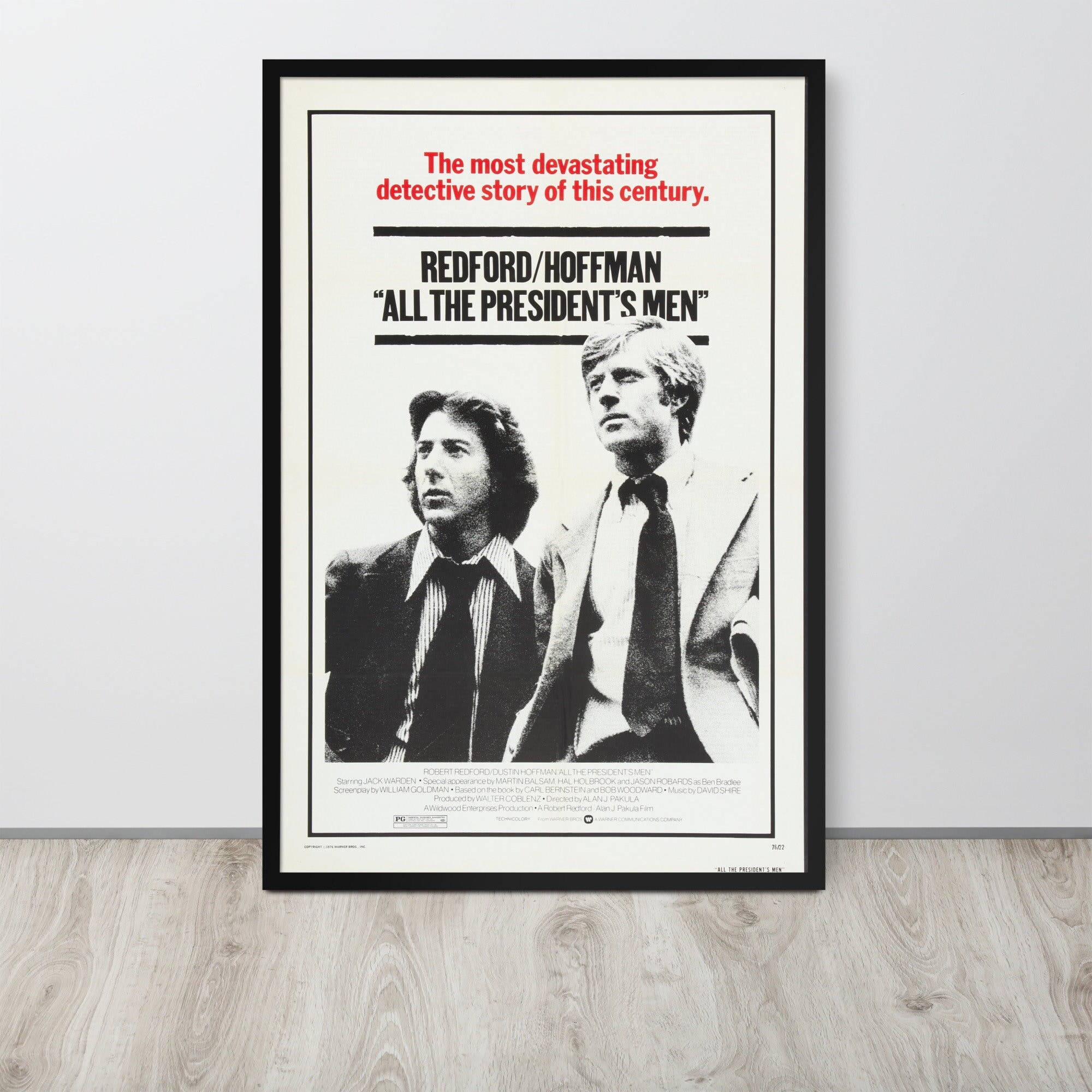 大統領の陰謀」(1976) 映画ポスター USA版 ワンシート オリジナル