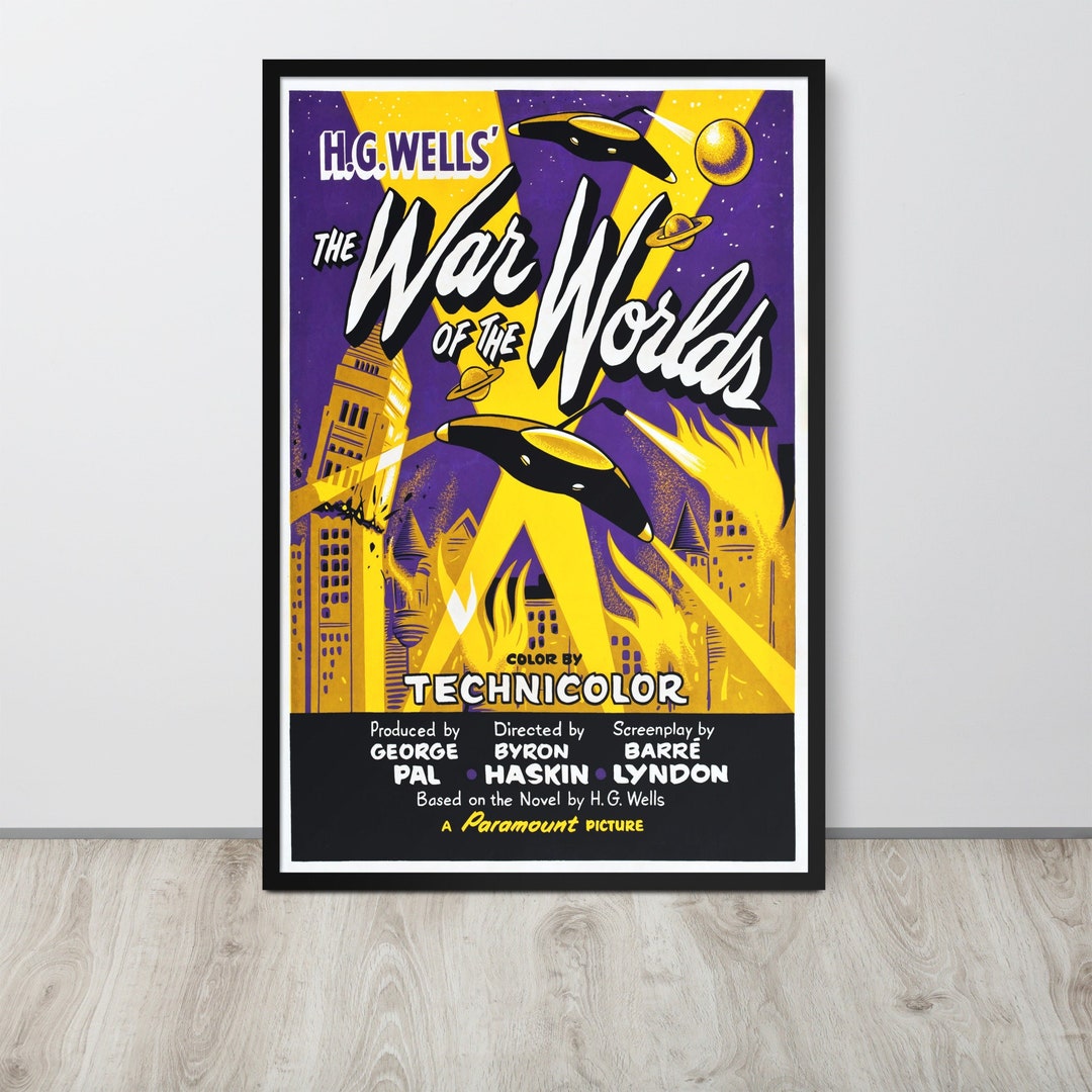 The War of the Worlds 1953 Vintage Movie Poster - Etsy