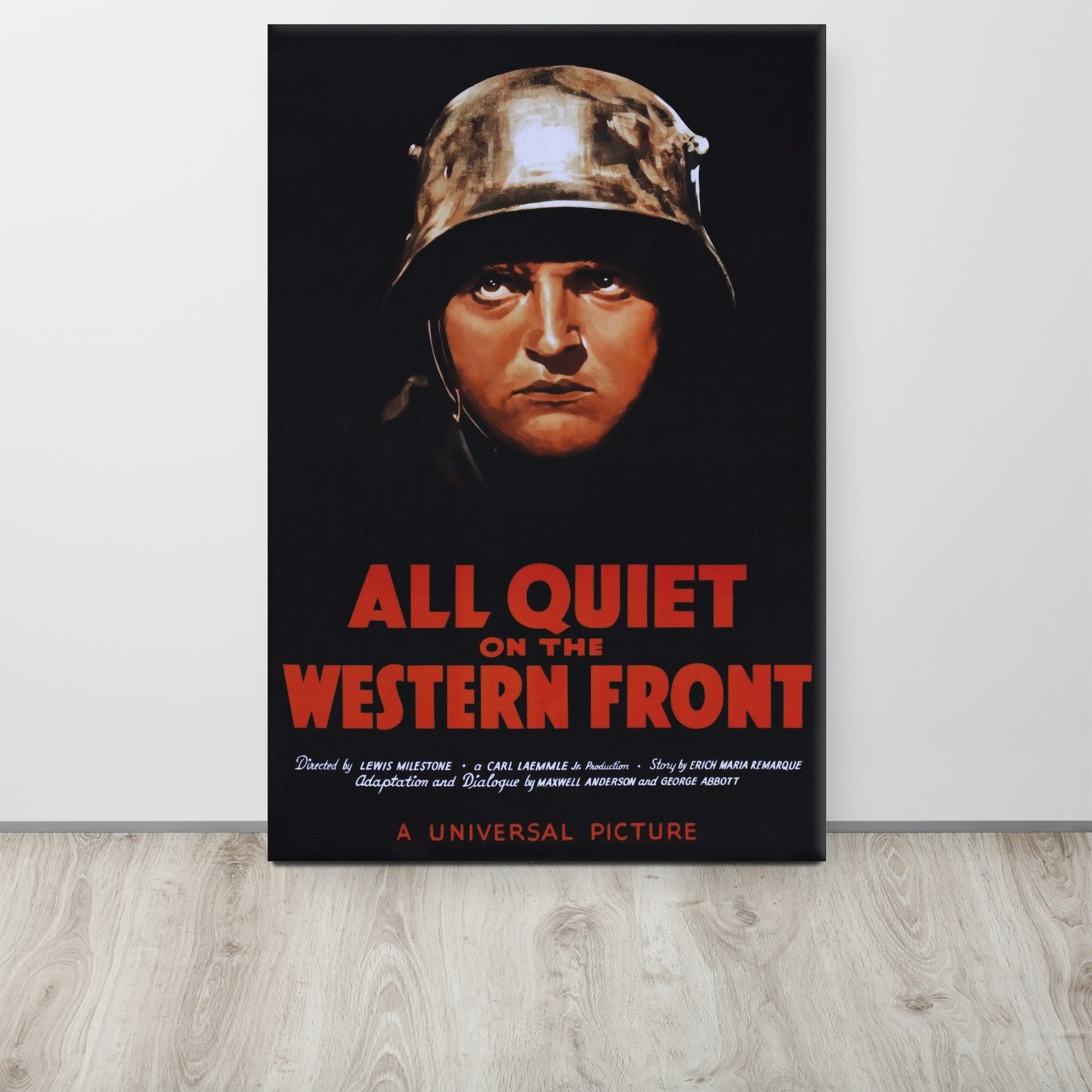 西部戦線異状なし (1930) ヴィンテージ映画ポスター - Etsy 日本