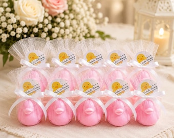 Rubber Duck Baby Shower Favors, Duck Scented Soap,  Duckling Party