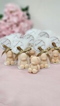 Teddy Bear Soap, Baby Shower Favours, Animal Shaped Soap, Baptism Gift, We Can Bearly Wait, Party Favors