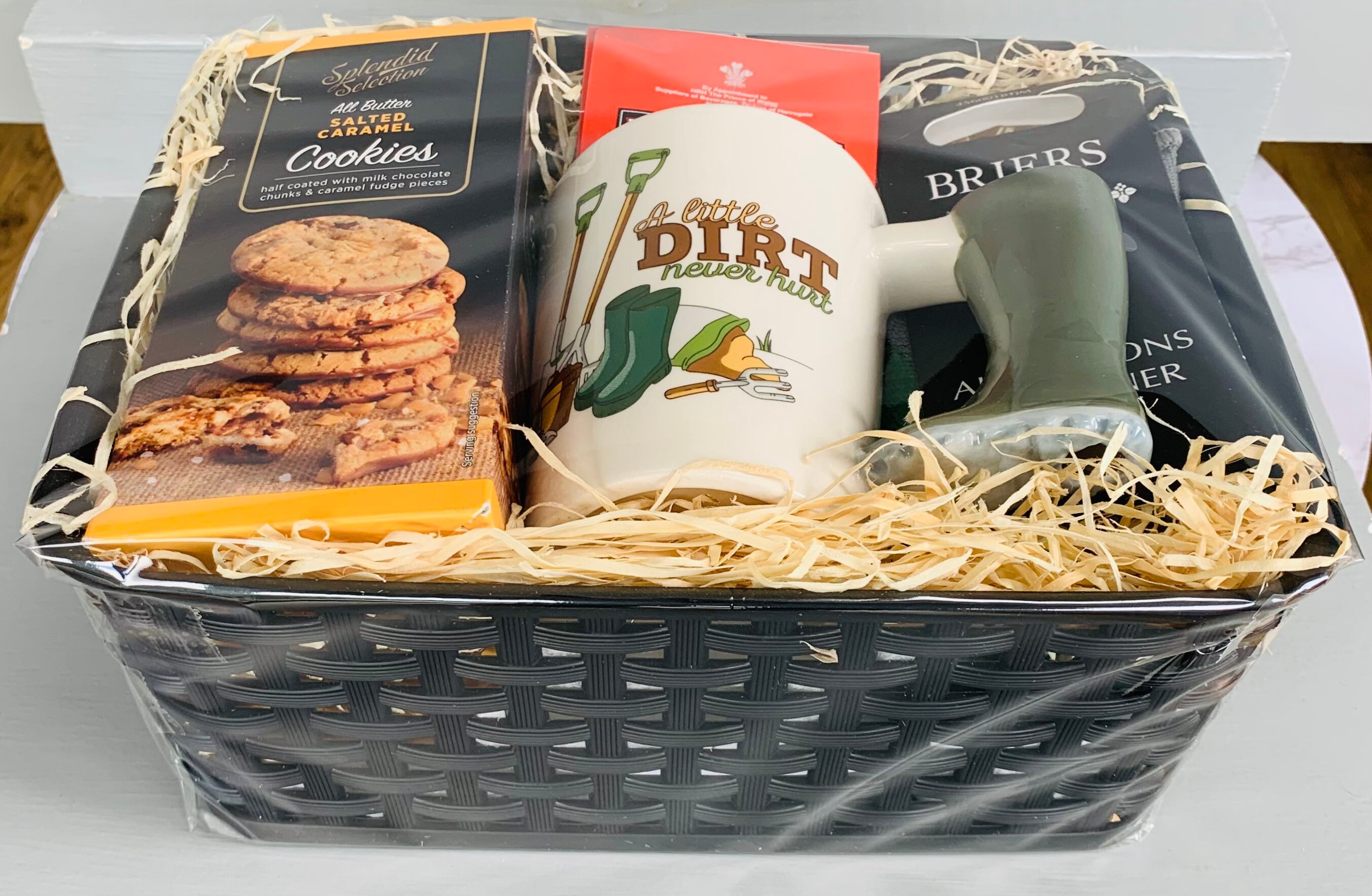 Men Gardening Gift Hamper Basket for Him Gardening Tea Mug Etsy UK