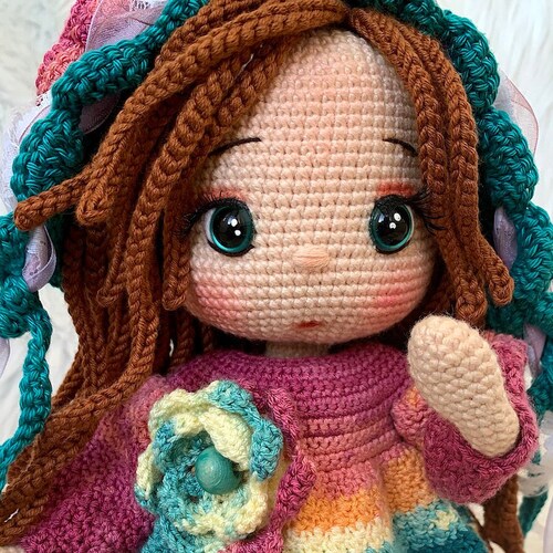 Crochet Doll Amigurumi Dolls for Sale Stuffed Doll Handmade Etsy