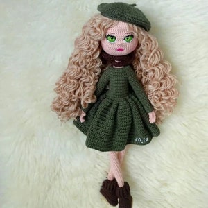 HENNA Crochet Doll, Crochet Princes, Stuffed Doll, Crochet Princess Doll, Amigurumi Princes, Amigurumi Doll