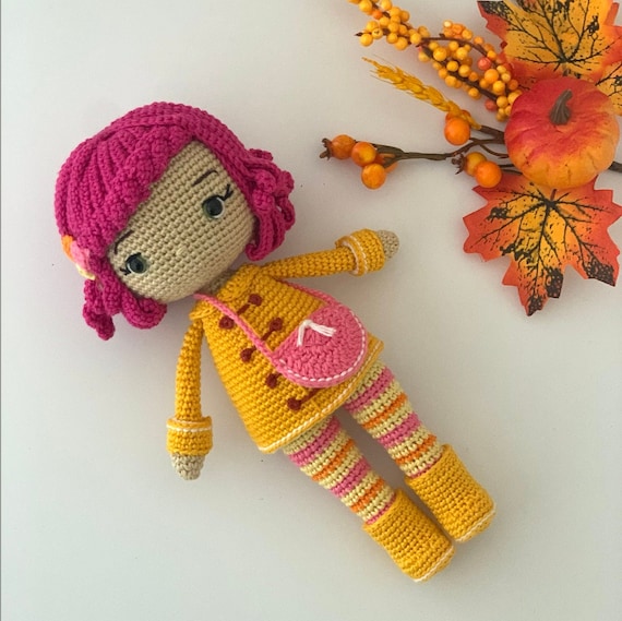 Natural Baby Toys, Crochet Doll, Natural Toys, For Sale, Crochet  Princes Doll, Amigurumi Doll for Sale, Crochet Doll, Stuffed Doll,