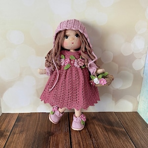 Gehaakte prinsenpop, gehaakte pop, handgemaakt cadeau, babypop haak, cadeau voor kinderen, pop te koop, verjaardagscadeau, kleindochtercadeau
