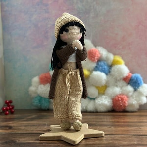 FASHION Girl, Crochet Doll, Crochet Amigurumi Doll, Crochet Doll for Sale, Amigurumi Doll for Sale