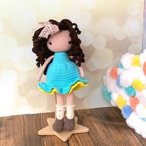 Princess Doll, Amigurumi Princess Doll, Crochet Princess Doll For Sale, Princess Doll, Valentine&#39;s Day Gift, Crochet Doll For Sale