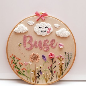 Bordado Personalizado, Bordado Carta, Bordado Bebé, Regalo Personalizado Baby Punch, Regalo De Bordar, Regalo Personalizado