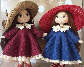 Muñeca De Ganchillo, Muñeca En Venta, Muñeca De Príncipes De Ganchillo, Muñeca De Peluche, Regalo Para Ella, Muñeca Príncipes De Ganchillo, Príncipes Amigurumi, Regalo San Valentín
