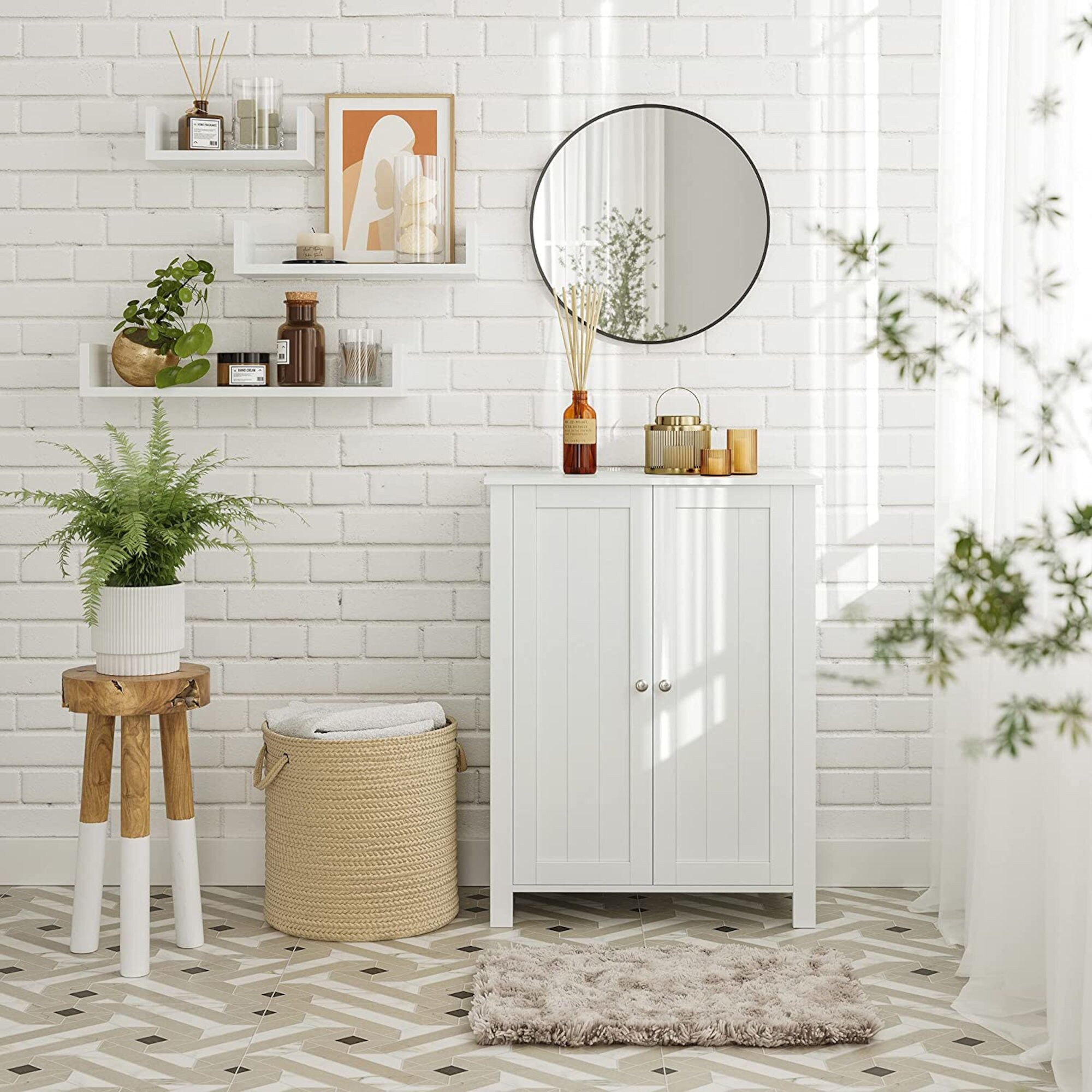 Bathroom Freestanding Bathroom Storage Etsy Ireland