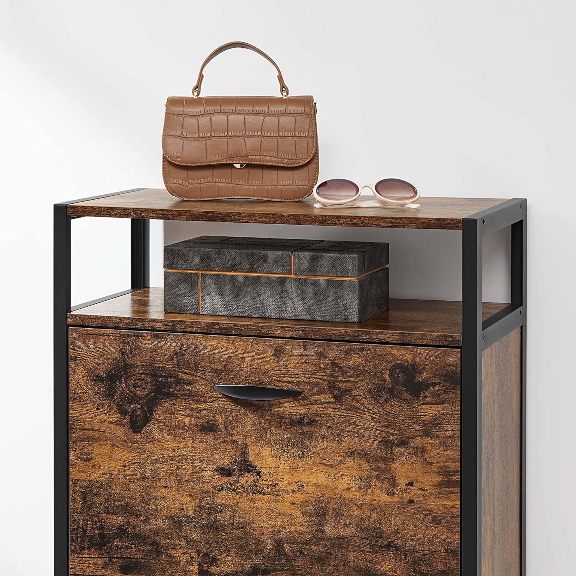 Vintage Shoe With 2 Flaps Shoe Rack Shoe Tipper Etsy