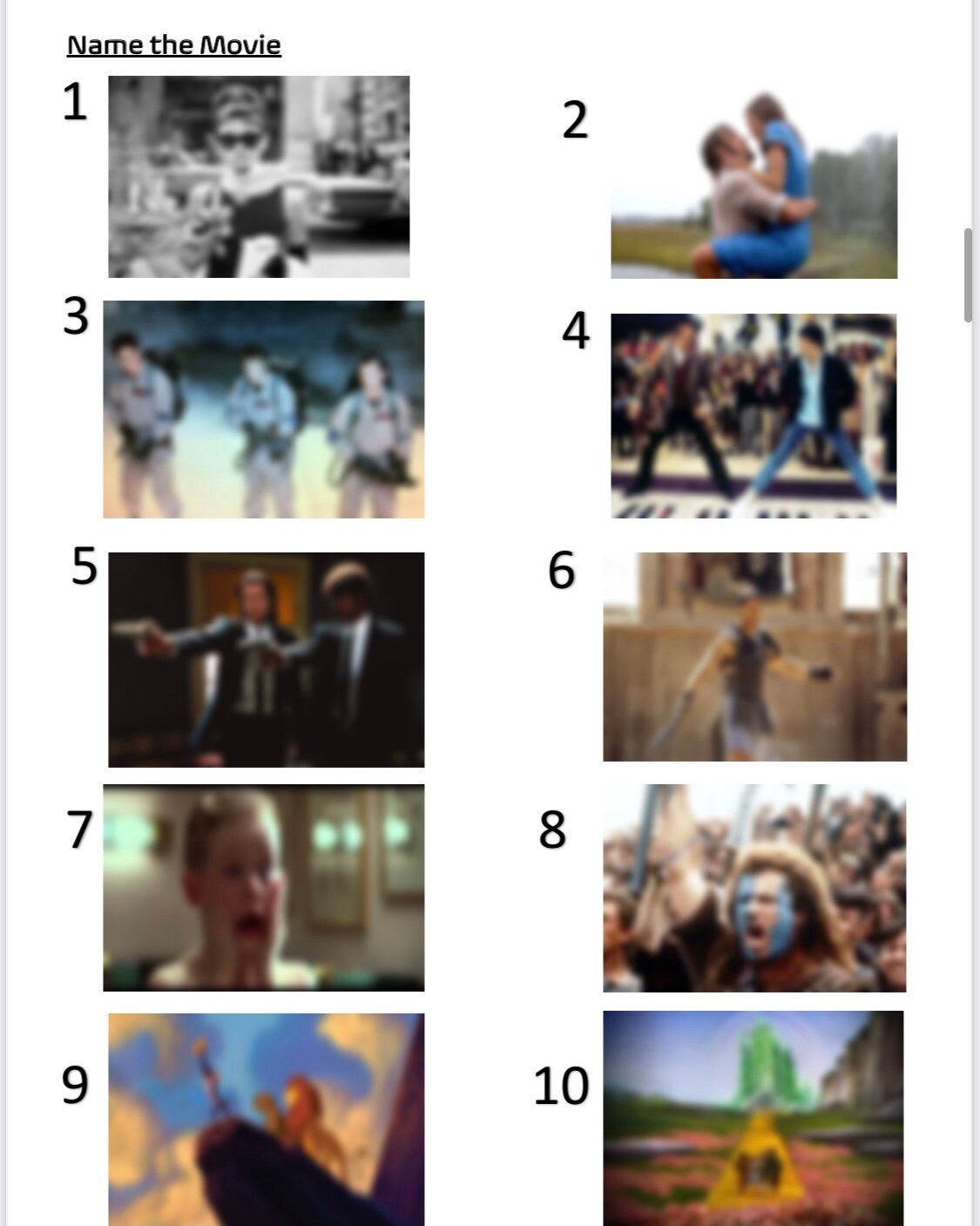 The Ultimate 30 Round Printable Quiz - Etsy