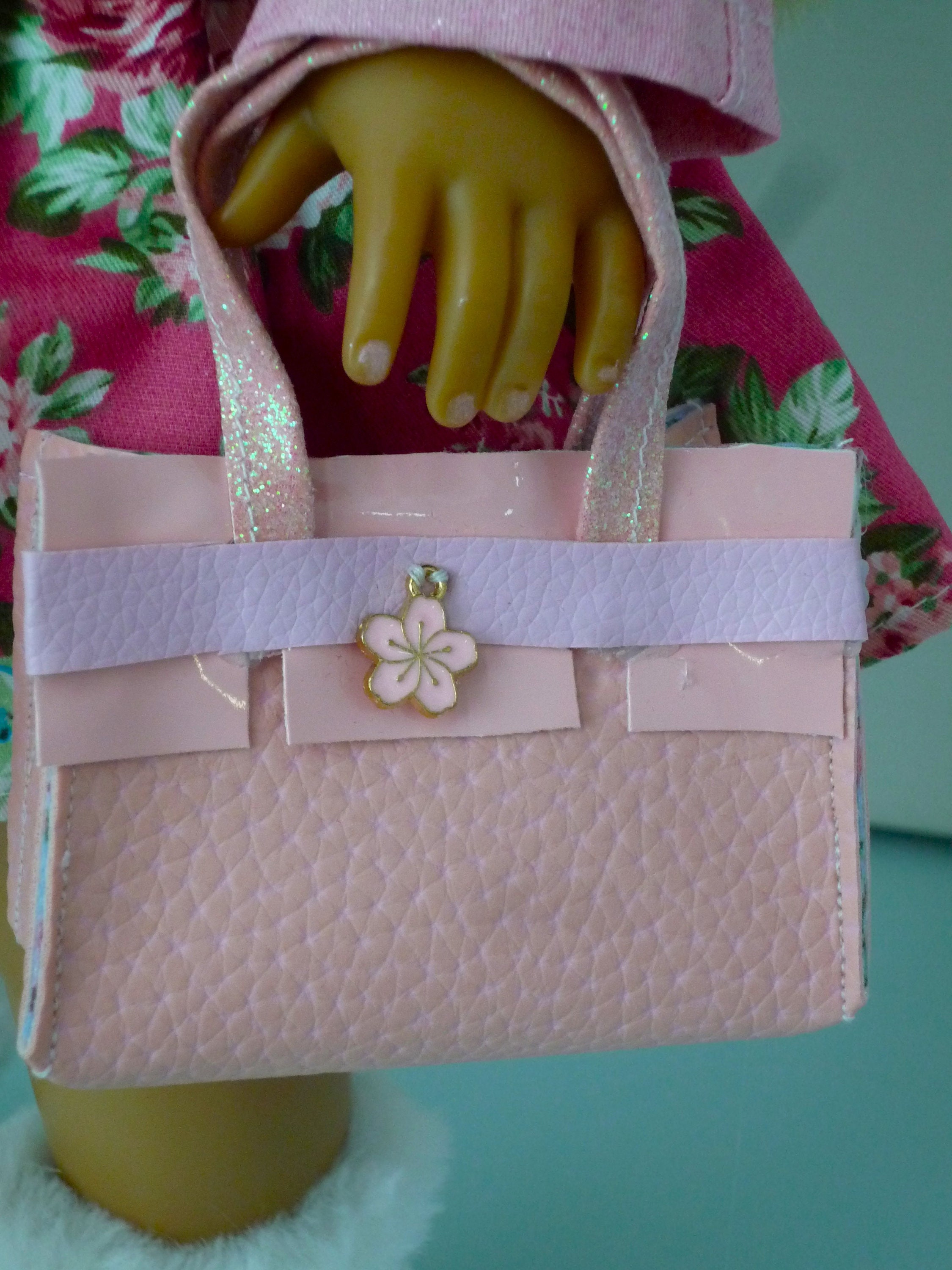 Vêtements Poupée 18 Cm - 2 Tenues Rose Et Vert - Pour Baby Born Et Glitter Girls
