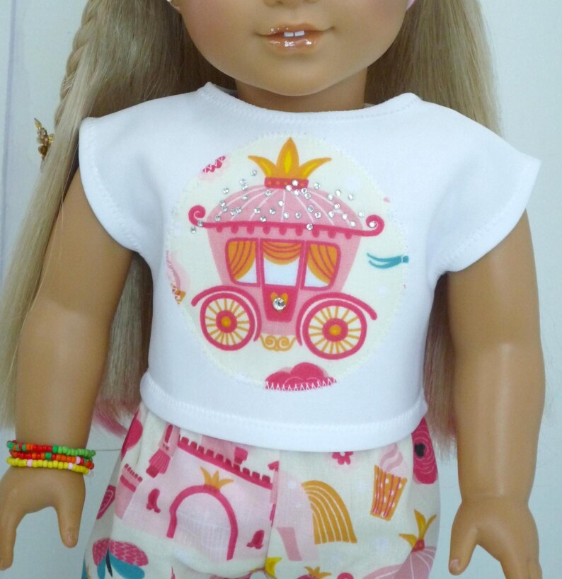 PRINCESS PYJAMAS OUTFIT Handmade Dolls Clothes to Fit Our Generation