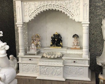 Makrana white marble temple