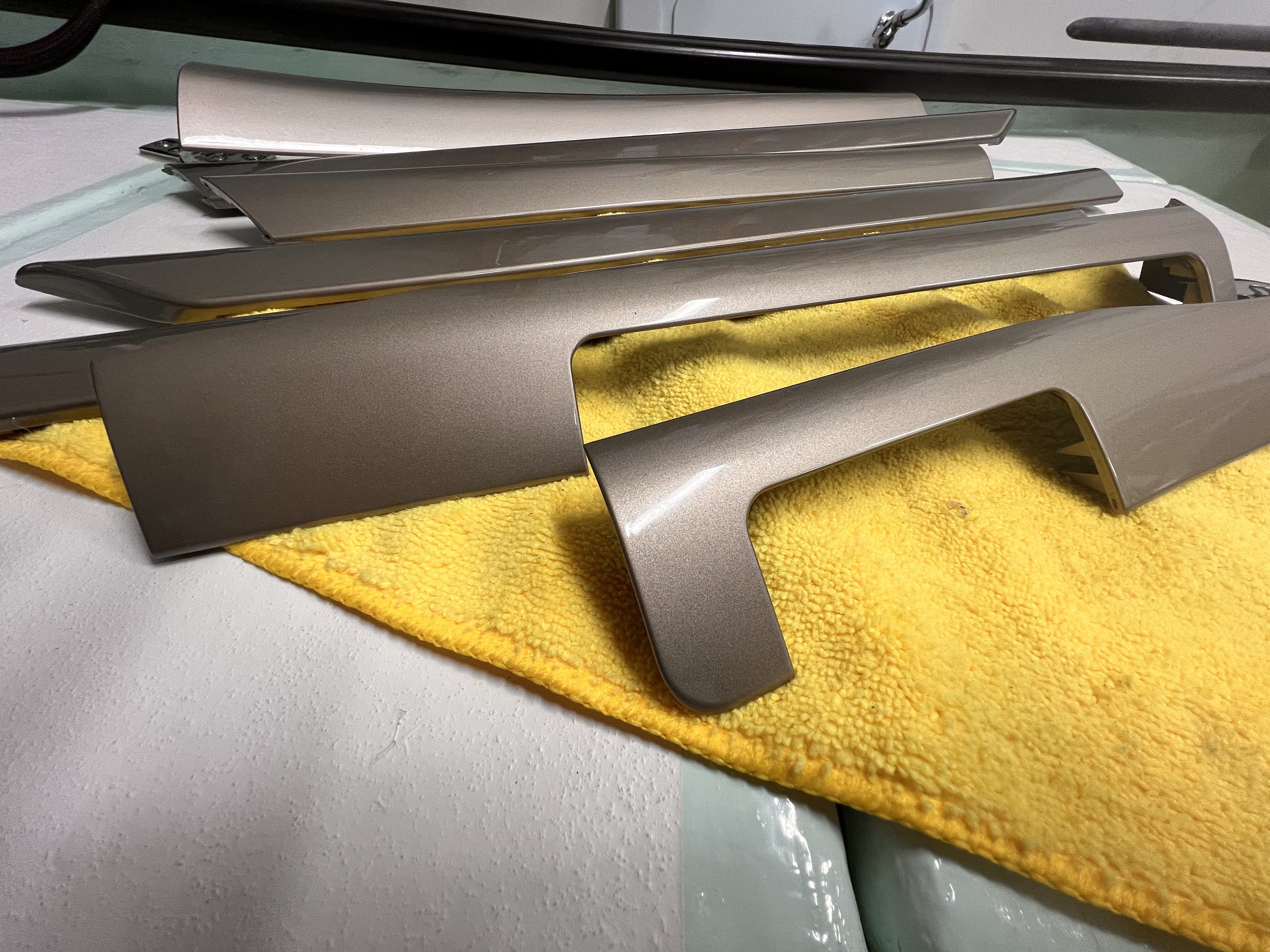 BMW OEM E46 3 Series Sedan Champagne Color Replacement Interior Trim