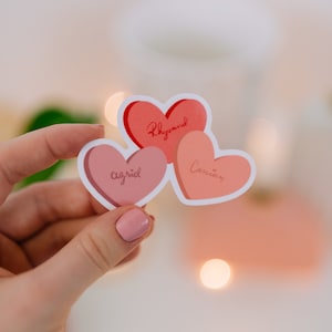 Sticker coeur bonbon petit ami livre, livraison gratuite, sticker trône de verre, garçons chauve-souris, petite entreprise, livresque, bookstagram, ACOTAR, TOG