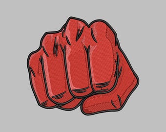 Fichier de broderie One Punch Man, téléchargement immédiat, plusieurs formats de machine, broderie manga anime