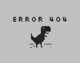 Fichier de broderie erreur 404, téléchargement immédiat, plusieurs formats de machine, broderie de jeu