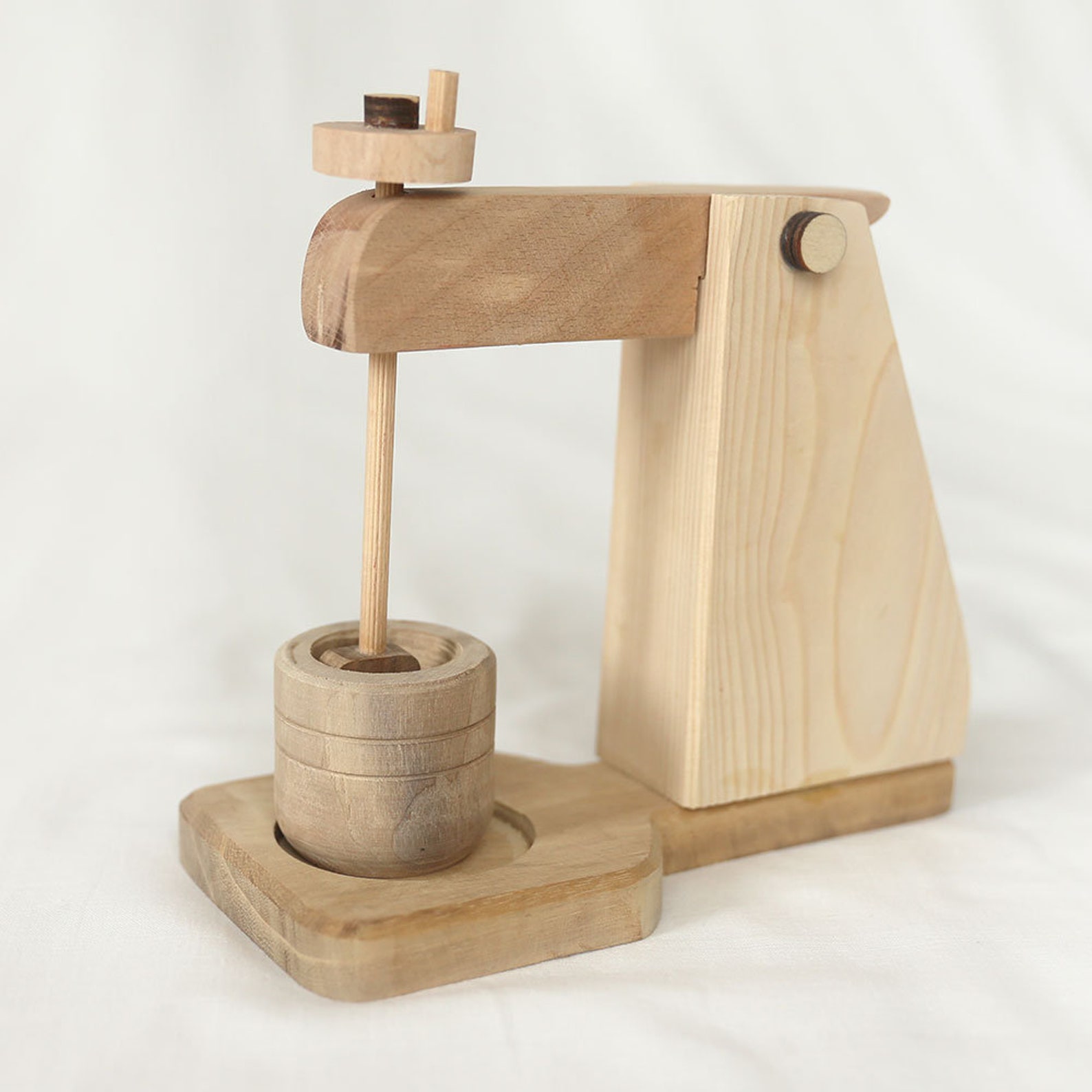 Wooden Kitchen Mixer Mini Kitchen Mixer Toy Wooden Etsy
