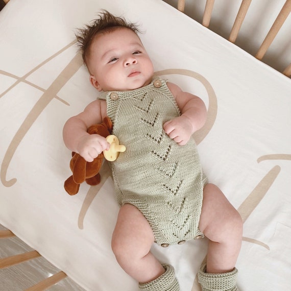 Mint baby romper 2025