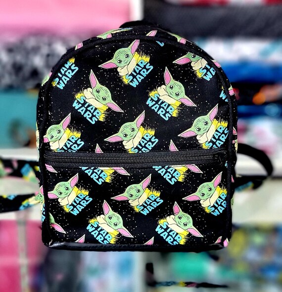 Baby Yoda Mini Backpack Etsy