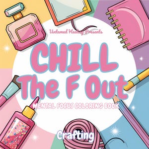 Crafting Coloring Pages - Mental Health Coloring - Mental Health Coloring Book PDF - Cute Coloring Pages