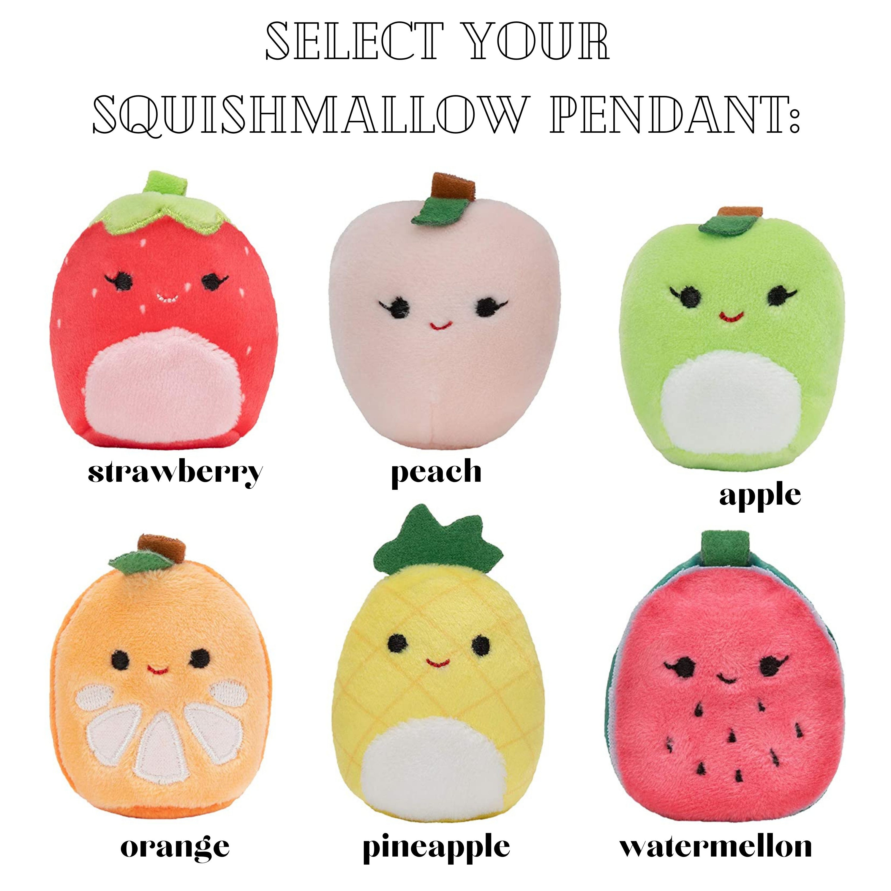 squishmallow peach fruit