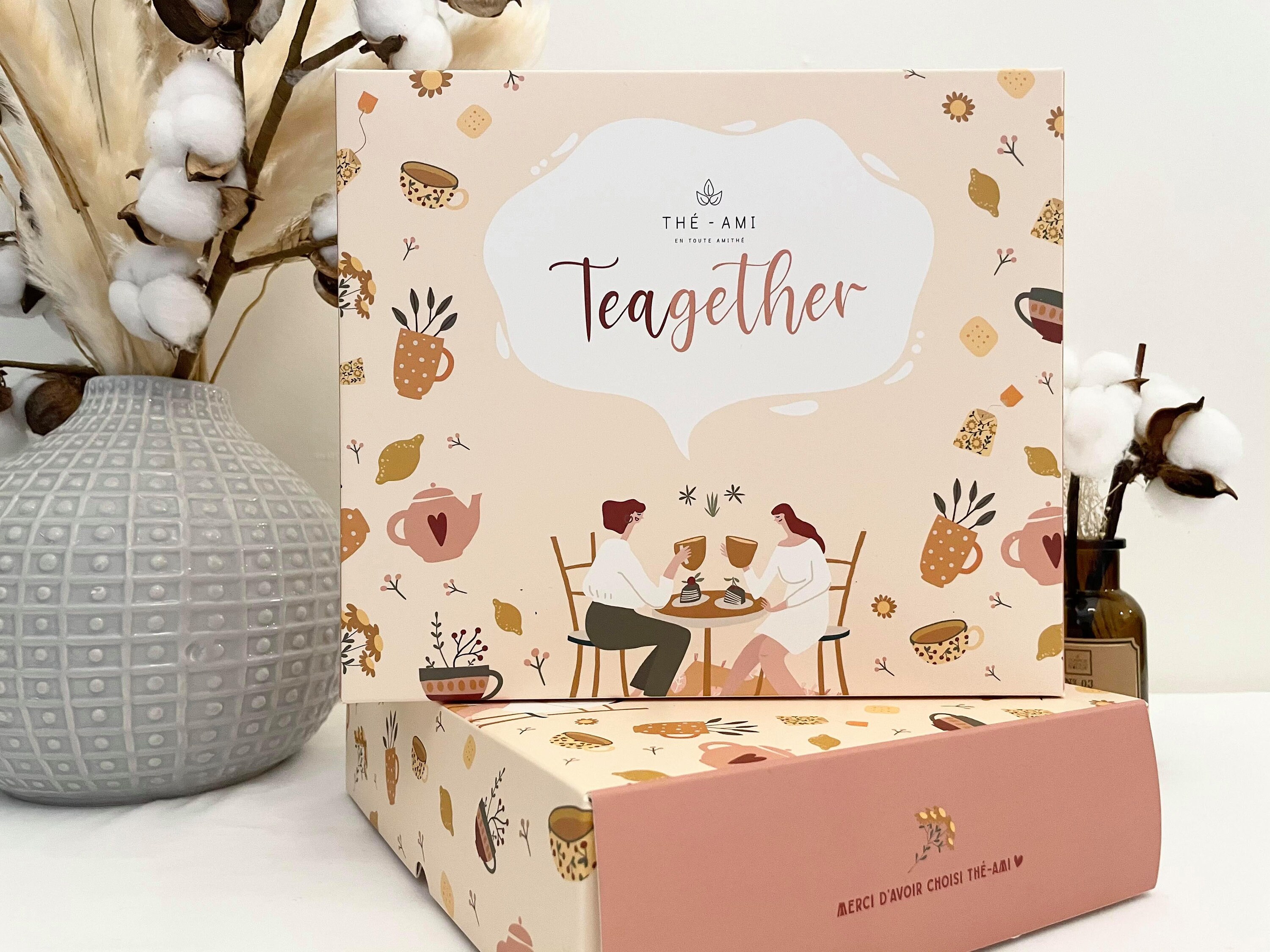 Boîte de Thé Vrac - Idée Cadeau à Offrir Box Teagether [Thé-Ami]
