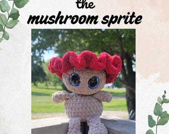 Patrón de crochet para el duende hongo Mimzy