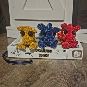 Crochet Dragon Bookmark