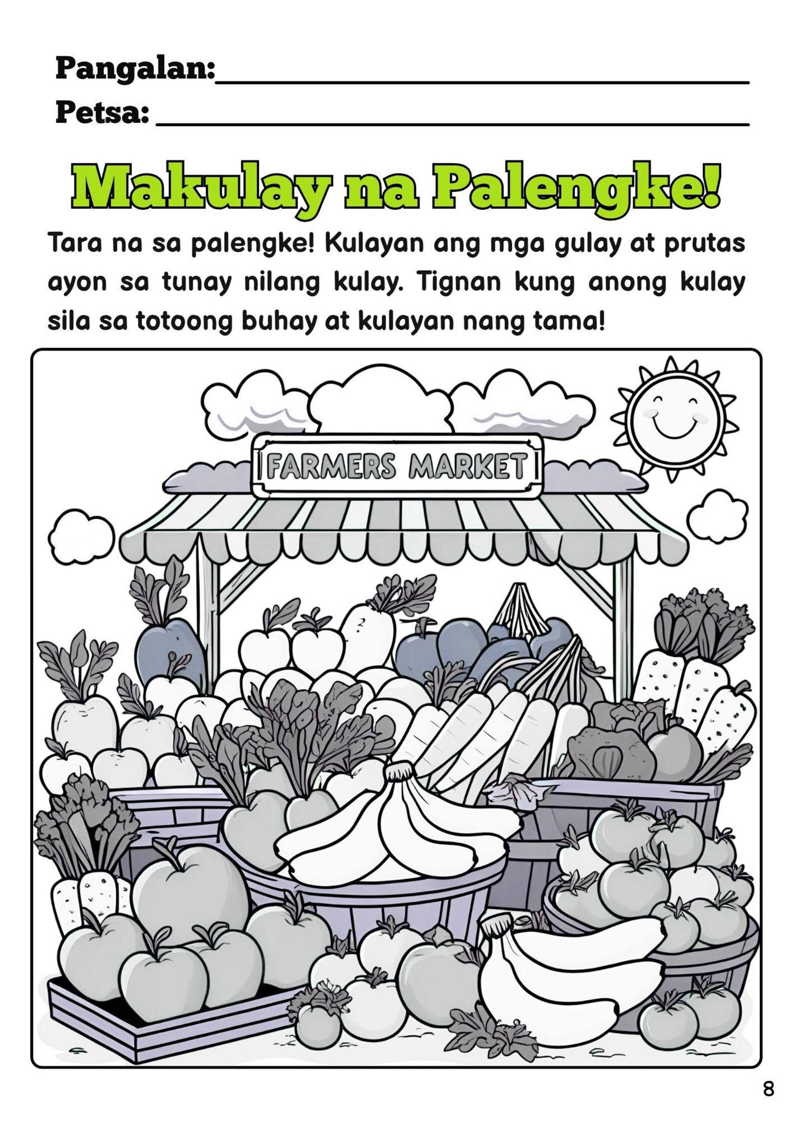 62-page Tagalog Worksheets – Literacy & Life Skills for Bilingual Kids ...