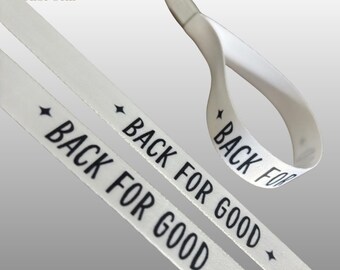 Back For Good Wristband | Song Lyrics Bracelet