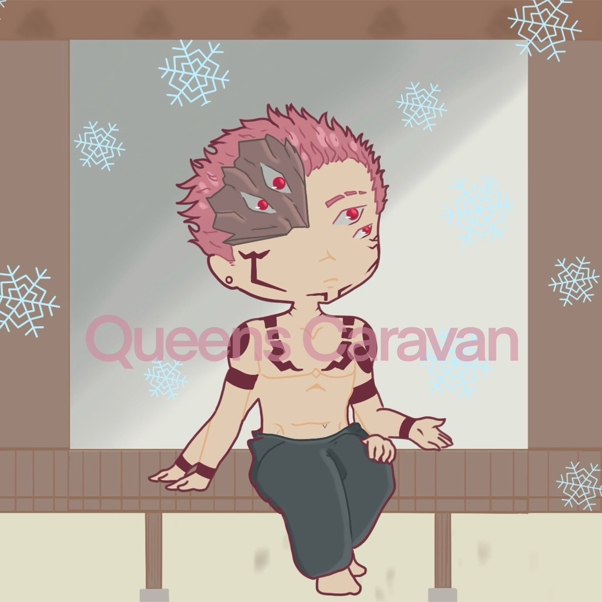Chibi Sukuna Ryomen Stickers and Badges 2.25 Inch / 1 Inch - Etsy