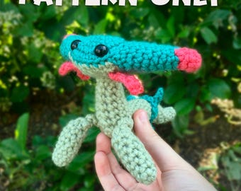 PATTERN ONLY- Mini Dreepy Cute Crochet Plush Pattern Instructions
