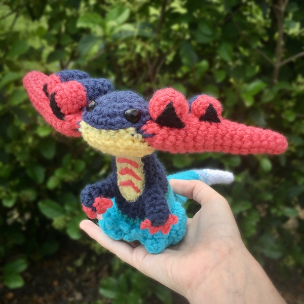Dragapult- Cute Crochet Amigurumi Handmade Plush
